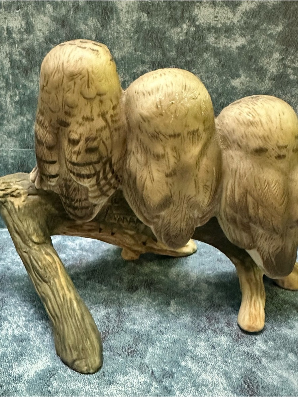 Enesco Hand-Painted Cream Owl Sculpture Set - - Picture 5 of 10